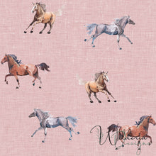 Load image into Gallery viewer, Wild Horses Collection - Pink Linen
