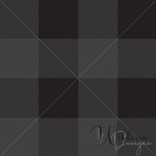 Load image into Gallery viewer, &quot;Woodland Dreams&quot; Buffalo Plaid - Dark Grey

