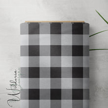 Load image into Gallery viewer, &quot;Woodland Dreams&quot; Buffalo Plaid - Light Grey
