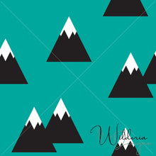 Load image into Gallery viewer, &quot;Woodland Dreams&quot; Mountains - Teal
