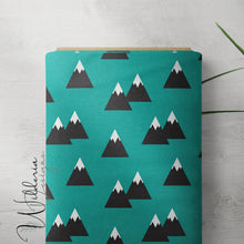 Load image into Gallery viewer, &quot;Woodland Dreams&quot; Mountains - Teal

