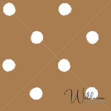 Load image into Gallery viewer, &quot;Woodland Dreams&quot; Sketchy Dots - Brown
