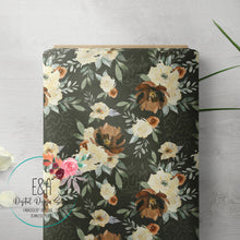 Load image into Gallery viewer, Rustic Florals - Dark Olive **Limited Design**
