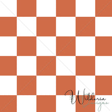 Load image into Gallery viewer, &quot;Emoji That!&quot; Checkers - Rusty Orange
