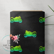 Load image into Gallery viewer, Street Bike Seamless Design - Green
