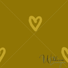 Load image into Gallery viewer, &quot;My Little World&quot; Collection Hearts - Dijon
