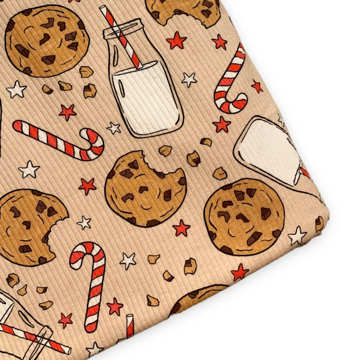 Cookies & Milk Rib Knit