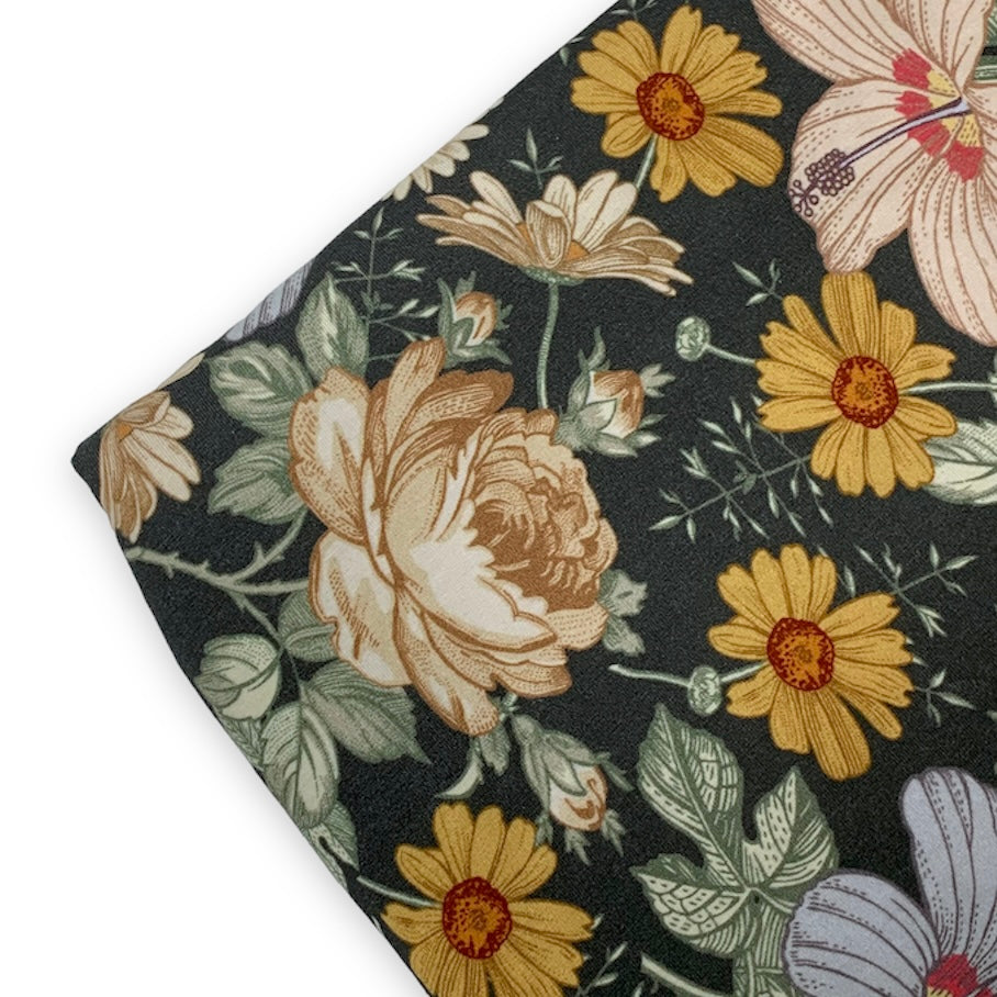 Vintage Floral - Small Scale - 180gsm CL