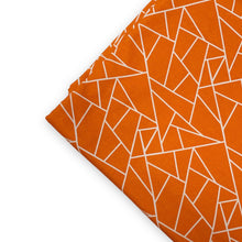 Load image into Gallery viewer, Geo - Orange - Cotton Lycra
