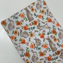 Load image into Gallery viewer, Floral Bunnies - Bamboo Lycra
