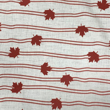 Load image into Gallery viewer, Maple Leaf Stripes - Cotton Lycra
