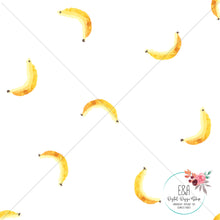 Load image into Gallery viewer, Watercolour Bananas - White
