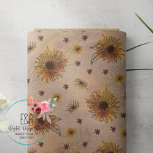 Load image into Gallery viewer, Wild Sunflower Handdrawn Design
